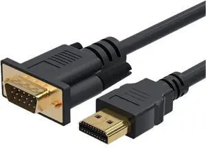 HDMI-Compatible to V/GA Adapter Connecto Line Converter Cord 1.8M FHD 1920 * 1080P for Desktop PC TV M>oni>tor Projector HDMI-Compatible to V/GA Adapter Connecto Line Converter Cord 1.8M FHD 1920 * 1080P for Desktop PC TV M>oni>tor Projector