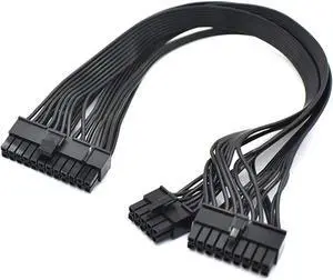 40cm 18 Pin+10 Pin to 24 Pin ATX PSU Power Adapter Cable for Seasonic + KM3 XP2 XM2 XP3 Series PSUs 40cm 18 Pin+10 Pin to 24 Pin ATX PSU Power Adapter Cable for Seasonic + KM3 XP2 XM2 XP3 Series PSUs