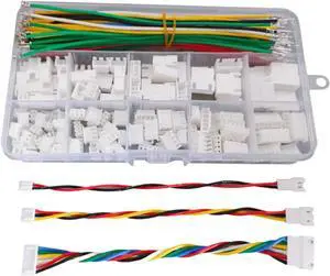 JST XH2.54mm Pitch Extension Cable Male Female Connector 2/3/4/5/6 Pin Housing Adapter with 22AWG Pre-Crimped Soft Silicone Wire JST XH2.54mm Pitch Extension Cable Male Female Connector 2/3/4/5/6 Pin Housing Adapter with 22AWG Pre-Crimped Soft Silicone Wire