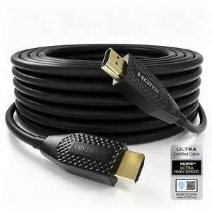 10k 8K Fiber Optic in-wall CL3 Rated HDMI Cable Long 30FT 48Gbps Certified High speed HDMI 2.1 Cord 8K@60Hz 4K@120Hz 10K@30Hz,HDCP 2.2/2.3 eARC HDR10 Dolby Compatible with PC TV Monitor Laptop PS4/PS5 10k 8K Fiber Optic in-wall CL3 Rated HDMI Cable Long 30FT 48Gbps Certified High speed HDMI 2.1 Cord 8K@60Hz 4K@120Hz 10K@30Hz,HDCP 2.2/2.3 eARC HDR10 Dolby Compatible with PC TV Monitor Laptop PS4/PS5