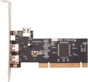 3 Port IEEE 1394 Firewire Card PCI Firewire Adapter IEEE 1394 PCI Controller Card for Desktop PC 3 Port IEEE 1394 Firewire Card PCI Firewire Adapter IEEE 1394 PCI Controller Card for Desktop PC