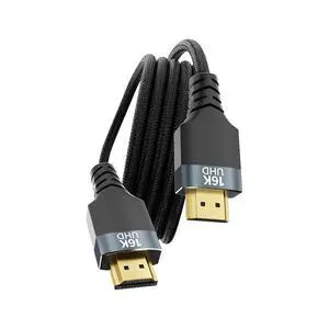 10 FT 96Gbps Ultra High Speed HDMI 2.2 Cable,Gold-Plated Connectors,Supports 8K@240Hz, 4K@240/480Hz, Dynamic HDR,eARC, DTS:X and HDCP 2.2 & 2.1, Compatible with PS5, Xbox,Gaming PC,Monitor 10 FT 96Gbps Ultra High Speed HDMI 2.2 Cable,Gold-Plated Connectors,Supports 8K@240Hz, 4K@240/480Hz, Dynamic HDR,eARC, DTS:X and HDCP 2.2 & 2.1, Compatible with PS5, Xbox,Gaming PC,Monitor