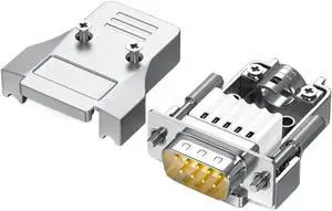 9Pin RS232 Connector DB9 Male Female Solderless Plug Industrial Universal 485/422 Serial Port Adapter(Male-Solid Pin) 9Pin RS232 Connector DB9 Male Female Solderless Plug Industrial Universal 485/422 Serial Port Adapter(Male-Solid Pin)
