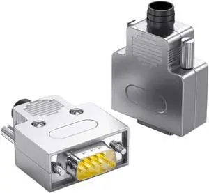 Metal DB9 Female Male Connector D-SUB 9Pin Serial Port RS232/485 Plug 9-pin Com Interface Soldering Header Adapter(SM) Metal DB9 Female Male Connector D-SUB 9Pin Serial Port RS232/485 Plug 9-pin Com Interface Soldering Header Adapter(SM)