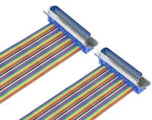 1Pcs D-SUB DB9 DB15 DB25 DB37 DIDC 9 15 25 37Pin Male Female D-SUD Serial Port RS232 COM Cable (Screws Need to be Purchased Separately)(DB37 M to M,50cm) 1Pcs D-SUB DB9 DB15 DB25 DB37 DIDC 9 15 25 37Pin Male Female D-SUD Serial Port RS232 COM Cable (Screws Need to be Purchased Separately)(DB37 M to M,50cm)