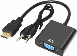 High Speed HDMI to V/GA Cord HDTV Converter with HD 1080P Male to Female Adapter for PC TV(1080P 1pcs) High Speed HDMI to V/GA Cord HDTV Converter with HD 1080P Male to Female Adapter for PC TV(1080P 1pcs)