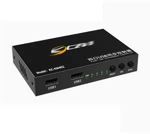 USB Synchronizer - 2/4/8 Port KVM Switch/Distributor, Multiple Computers Share of Keyboard Mouse Sync Controller, DNF Game Control Synchronizer, Plug & Play(4 Ports) USB Synchronizer - 2/4/8 Port KVM Switch/Distributor, Multiple Computers Share of Keyboard Mouse Sync Controller, DNF Game Control Synchronizer, Plug & Play(4 Ports)