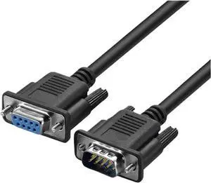 Lballist DB9 9Pin Serial RS232 Extension Cable Male Female 1.5m 300cm 5m 10m Black(10m,Male to Female) Lballist DB9 9Pin Serial RS232 Extension Cable Male Female 1.5m 300cm 5m 10m Black(10m,Male to Female)
