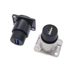 Metal USB 2.0 3.0 D Type Female to Female Connector Panel mounting USB Socket(6,3.0) Metal USB 2.0 3.0 D Type Female to Female Connector Panel mounting USB Socket(6,3.0)