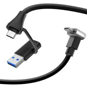 KYY USB-C to USB-C Cable & USB-A Adapter, Video Output Monitor Cable, PD Fast Charging, for X90D / X90G Monitors, 3ft, Black KYY USB-C to USB-C Cable & USB-A Adapter, Video Output Monitor Cable, PD Fast Charging, for X90D / X90G Monitors, 3ft, Black