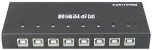 4/8/16 Port Synchronous Control - USB Multi Open Synchronizer/Sharer, KVM Switch/Distributor, USB Keyboard Mouse Sync Controller, for Game Tudios, Stock Market Surveillance, Offices(8 Ports) 4/8/16 Port Synchronous Control - USB Multi Open Synchronizer/Sharer, KVM Switch/Distributor, USB Keyboard Mouse Sync Controller, for Game Tudios, Stock Market Surveillance, Offices(8 Ports)
