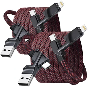 240W USB C to USB C Cable Fast Charging 2Pack 4FT 4 in 1 Charging Cable 240W USB C to USB C Cable Fast Charging 2Pack 4FT 4 in 1 Charging Cable