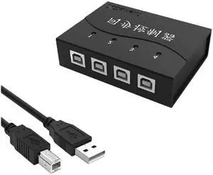 4/8/16/32 Ports USB Synchronizer/Sharer - USB Keyboard Mouse Sync Controller, KVM Switch/Distributor, DNF Multi Open Game Control Synchronizer, for Game Studios, Offices(4 Ports) 4/8/16/32 Ports USB Synchronizer/Sharer - USB Keyboard Mouse Sync Controller, KVM Switch/Distributor, DNF Multi Open Game Control Synchronizer, for Game Studios, Offices(4 Ports)