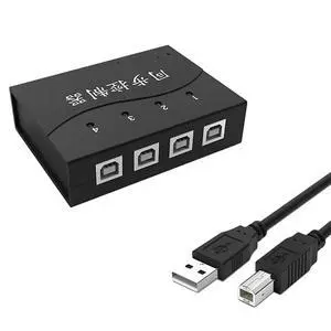 4/8/16/32/48 Port Synchronous Control - Keyboard Mouse Synchronous Sharer, Plug and Play, Black Computer/Game Control Synchronizer, KVM Switch/Distributor, for Game Tudios/Offices(4 Ports) 4/8/16/32/48 Port Synchronous Control - Keyboard Mouse Synchronous Sharer, Plug and Play, Black Computer/Game Control Synchronizer, KVM Switch/Distributor, for Game Tudios/Offices(4 Ports)