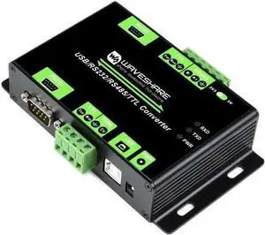 TUOPUONE Industrial Isolated Multi-Bus Converter Aluminium Alloy USB/RS232/RS485/TTL Communication TUOPUONE Industrial Isolated Multi-Bus Converter Aluminium Alloy USB/RS232/RS485/TTL Communication