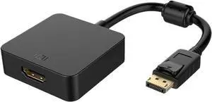 DisplayPort to HDMI 4K Cable DisplayPort HDMI Video Adapter Converter DP to HDMI 1.4 4K Video Out for PC HDTV(White) DisplayPort to HDMI 4K Cable DisplayPort HDMI Video Adapter Converter DP to HDMI 1.4 4K Video Out for PC HDTV(White)