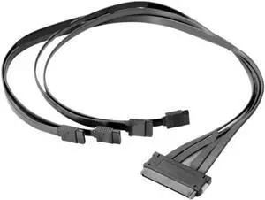 KUNSR SFF-8484 32Pin to 4 SATA 7Pin Adapter Converter 1 to 4 Splitter Cable KUNSR SFF-8484 32Pin to 4 SATA 7Pin Adapter Converter 1 to 4 Splitter Cable