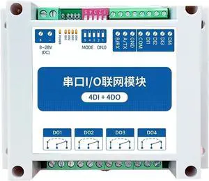 ModBus RTU Serial IO Module RS485 Interface 4DI+4DO 4 Digital Outputs Rail Installation 8~28VDC MA01-AXCX4040 ModBus RTU Serial IO Module RS485 Interface 4DI+4DO 4 Digital Outputs Rail Installation 8~28VDC MA01-AXCX4040