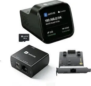 JetKVM Ultimate Remote Control Bundle: Over-IP KVM + ATX DC Power Control Full Remote Access & Power Management for Any PC, Server, Mini PC, NAS, or DC Device, 1080P@60FPS Low-Latency, O JetKVM Ultimate Remote Control Bundle: Over-IP KVM + ATX DC Power Control Full Remote Access & Power Management for Any PC, Server, Mini PC, NAS, or DC Device, 1080P@60FPS Low-Latency, O