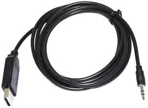 USB to 2.5mm Audio Jack RS485 Cable 1.8m for Brooks MFC Flow Meter PC Communication USB to 2.5mm Audio Jack RS485 Cable 1.8m for Brooks MFC Flow Meter PC Communication