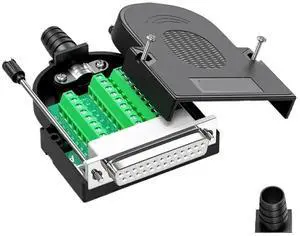 Soldering-Free DB25 Breakout Connector Industrial Male Female D-SUB 25PIN Plug Adapter DB 25 Weld-Free Serial Parallel Port(PF) Soldering-Free DB25 Breakout Connector Industrial Male Female D-SUB 25PIN Plug Adapter DB 25 Weld-Free Serial Parallel Port(PF)