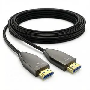 Fiber Optic HDMI Cable, Active Optical Cable (AOC) High Speed HDMI Cord for in-Wall Installation, Home Theater, Projector, TV and Gaming (8K@60Hz, 100, feet) Fiber Optic HDMI Cable, Active Optical Cable (AOC) High Speed HDMI Cord for in-Wall Installation, Home Theater, Projector, TV and Gaming (8K@60Hz, 100, feet)