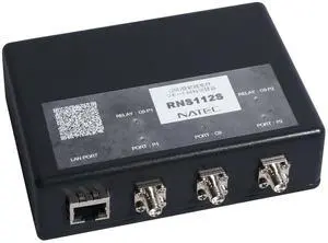 Natec RNS112S Remote Coaxial Switcher with GND Connectivity Function, Coax Switcher with Ethernet Support, Web Browser Control, Lightning Protection via GND Connection, PoE Compatible, 2-Way Switching Natec RNS112S Remote Coaxial Switcher with GND Connectivity Function, Coax Switcher with Ethernet Support, Web Browser Control, Lightning Protection via GND Connection, PoE Compatible, 2-Way Switching