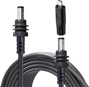 Starlink Mini DC Power Cable with USB C to DC Adapter, Type C Power Cable for Starlink Mini, Compatible with 65W+ PD 20V Protocol Power Supply/Source, Indoor/Outdoor Grey Starlink Mini DC Power Cable with USB C to DC Adapter, Type C Power Cable for Starlink Mini, Compatible with 65W+ PD 20V Protocol Power Supply/Source, Indoor/Outdoor Grey