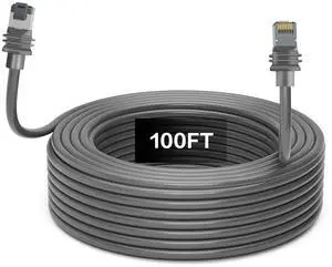 100FT Starlink Gen 3 Ethernet Replacement Cable,Cat6 Shielded U/FTP,26AWG UV CMX PVC,Waterproof Satellite Starlink Standard V3 100FT Starlink Gen 3 Ethernet Replacement Cable,Cat6 Shielded U/FTP,26AWG UV CMX PVC,Waterproof Satellite Starlink Standard V3
