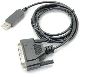 USB 2.0 Male to DB25 Male RS232 Serial Data Cable Parallel Printer Cable 2 Meter USB 2.0 Male to DB25 Male RS232 Serial Data Cable Parallel Printer Cable 2 Meter