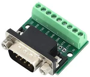 DB9 Male Female Adapter Signals Terminal Module RS232 RS485 Serial to Terminal 9-Pin 9-Hole C0innector New 2026 Electronic & Accessories DB9 Male Female Adapter Signals Terminal Module RS232 RS485 Serial to Terminal 9-Pin 9-Hole C0innector New 2026 Electronic & Accessories