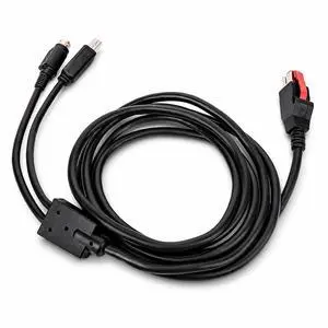 USB to USB2.0 B Male Printer Cable, 2 in 1 USB 2.0 A to B Male with 3 Pin DIN Power Cord, Plug and Play 24V Power Adapter Cable for Printer USB to USB2.0 B Male Printer Cable, 2 in 1 USB 2.0 A to B Male with 3 Pin DIN Power Cord, Plug and Play 24V Power Adapter Cable for Printer