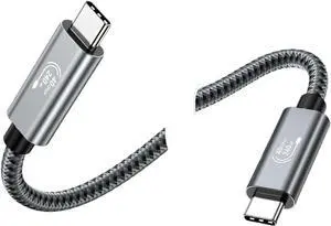 USB4 40Gbps 48V 240W for 4 Type C Fast Cable Thunderbolt3 USB C to C Data Transfer Cable(2m) USB4 40Gbps 48V 240W for 4 Type C Fast Cable Thunderbolt3 USB C to C Data Transfer Cable(2m)