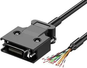 SCSI Connector Wire with Terminal 14/20/26/36/50Pin MDR Male Servo Receptacles Cable Double-Layer Shielded SCSI Servo Line(CN20P-Screw Style,1M) SCSI Connector Wire with Terminal 14/20/26/36/50Pin MDR Male Servo Receptacles Cable Double-Layer Shielded SCSI Servo Line(CN20P-Screw Style,1M)