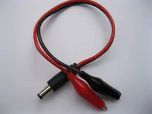 Skywalking 30 Pcs DC Power 5.5 x 2.1mm Male Plug Connector to Dual Alligator Clip Cable 25cm Skywalking 30 Pcs DC Power 5.5 x 2.1mm Male Plug Connector to Dual Alligator Clip Cable 25cm