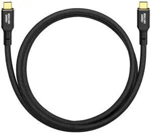 USB Type-C to USB-C Braided Cable, 120Gbps Data, 240W Fast Charging, 8K for eGPU MacBook Pro/Max/Air ROG Alienware ThinkPad MSI Laptop Thunderbolt Phone Monitor, 1m USB Type-C to USB-C Braided Cable, 120Gbps Data, 240W Fast Charging, 8K for eGPU MacBook Pro/Max/Air ROG Alienware ThinkPad MSI Laptop Thunderbolt Phone Monitor, 1m