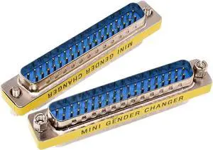 Db37 Male to Male | Db9/15/25/37 Mini Gender Changer Adapter D-Sub Rs232 to Male Female Plug Connector 9/15/25/37Pin Db9 Db15 Db25 Db37 New 2026 High for Reliable Electronic Component Db37 Male to Male | Db9/15/25/37 Mini Gender Changer Adapter D-Sub Rs232 to Male Female Plug Connector 9/15/25/37Pin Db9 Db15 Db25 Db37 New 2026 High for Reliable Electronic Component