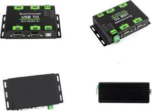 TUOPUONE Industrial Isolated USB to 4-Ch RS232 Converter, USB to Serial Adapter, Original FT4232HL Chip, Mac/Linux/Android/Windows Multi-OS Compatible, RS232 Female Port (USB to 4CH RS232 (F)) TUOPUONE Industrial Isolated USB to 4-Ch RS232 Converter, USB to Serial Adapter, Original FT4232HL Chip, Mac/Linux/Android/Windows Multi-OS Compatible, RS232 Female Port (USB to 4CH RS232 (F))