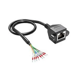 RJ45 to RS485/232 Terminal Block Cable 8P8C Single Switch Network Port Debugging Line Serial Shielding Connection Wire(Female Line,0.5M) RJ45 to RS485/232 Terminal Block Cable 8P8C Single Switch Network Port Debugging Line Serial Shielding Connection Wire(Female Line,0.5M)