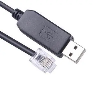 USB to RJ12 6P6C Programming RS232 Serial Cable for DL05 DL06 DL105 DL205 D3-350 D4-450 D2-DSCBL(3 Meter) USB to RJ12 6P6C Programming RS232 Serial Cable for DL05 DL06 DL105 DL205 D3-350 D4-450 D2-DSCBL(3 Meter)