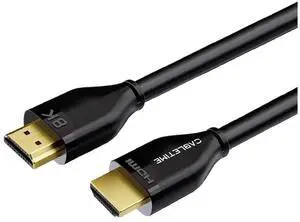 CABLETIME 8K HDMI to HDMI 2.1 Cable 48Gbps High Speed 8K 60Hz 4K HDMI-Compatible Cable for Switch PC TV SMA/*rt Devices(7m) CABLETIME 8K HDMI to HDMI 2.1 Cable 48Gbps High Speed 8K 60Hz 4K HDMI-Compatible Cable for Switch PC TV SMA/*rt Devices(7m)