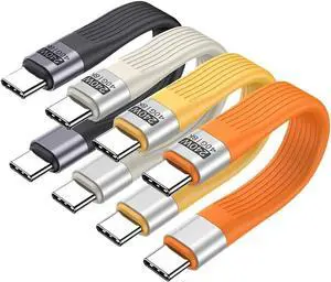 Short USB C to Type C Cable PD240W 5A Fast USB4 8K@60Hz 40Gbps Date Cable(Orange) Short USB C to Type C Cable PD240W 5A Fast USB4 8K@60Hz 40Gbps Date Cable(Orange)