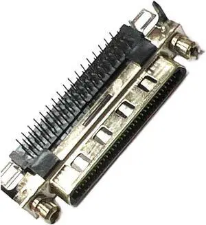 SCSI VHDCI68 VHDCI 68Pin Female Power Adapter 90 Degree Plug-in Female Connector V68 V.68 Single-Layer SCSI VHDCI68 VHDCI 68Pin Female Power Adapter 90 Degree Plug-in Female Connector V68 V.68 Single-Layer