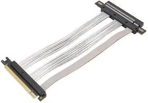Sorandy PCIE 5.0 Riser Cable, Gen 5 Ultra Flexible GPU Graphics Card Extension Cable Compatible with RTX4090, 5090, RX8900, RX7900 Vertical GPU Display, 30 AWG (15cm) Sorandy PCIE 5.0 Riser Cable, Gen 5 Ultra Flexible GPU Graphics Card Extension Cable Compatible with RTX4090, 5090, RX8900, RX7900 Vertical GPU Display, 30 AWG (15cm)