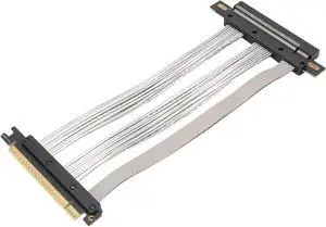 Asixxsix PCIE 5.0 Riser Cable, Gen 5 GPU Graphics Card Extension Cable Compatible with RTX4090 5090 RX8900 RX7900 Vertical GPU Display, 30 AWG Cable, Ultra Flexible (30cm) Asixxsix PCIE 5.0 Riser Cable, Gen 5 GPU Graphics Card Extension Cable Compatible with RTX4090 5090 RX8900 RX7900 Vertical GPU Display, 30 AWG Cable, Ultra Flexible (30cm)