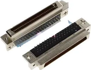 SCSI Connector 68pin Pin DB Pin Connector 90 Degree Bent Foot Male Compatible with 5174225-5 SCSI Connector 68pin Pin DB Pin Connector 90 Degree Bent Foot Male Compatible with 5174225-5