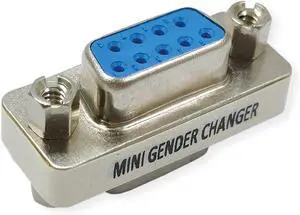 VALUE Mini Gender Changer, 9pol. Female-Female VALUE Mini Gender Changer, 9pol. Female-Female