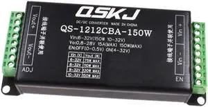 Stayhome 1pcs DC-DC 6-32V to 0.8-28V 150W 15A Adjustable Boost/Buck Voltage Regulator 12V/24V Step-up/Step-Down Volt Converter Stabilizer Stayhome 1pcs DC-DC 6-32V to 0.8-28V 150W 15A Adjustable Boost/Buck Voltage Regulator 12V/24V Step-up/Step-Down Volt Converter Stabilizer