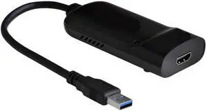 USB 3.0 to HDMI/Multi M>oni>tor Video Graphic Adapter HD 1080p Output External Video Card Adapter DP Display USB 3.0 to HDMI/Multi M>oni>tor Video Graphic Adapter HD 1080p Output External Video Card Adapter DP Display