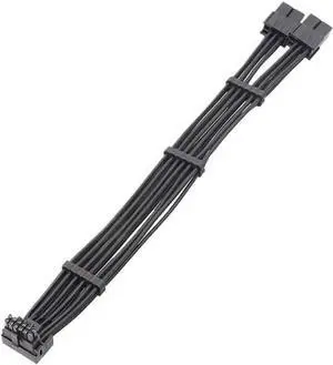 KUNSR for RTX4000 Series 2X 8Pin Female to PCIE 5.0 12+4 16Pin Video Card Cable PCIE 5.0 Straight/Elbow Head Cable(2X8PIN for PLA) KUNSR for RTX4000 Series 2X 8Pin Female to PCIE 5.0 12+4 16Pin Video Card Cable PCIE 5.0 Straight/Elbow Head Cable(2X8PIN for PLA)